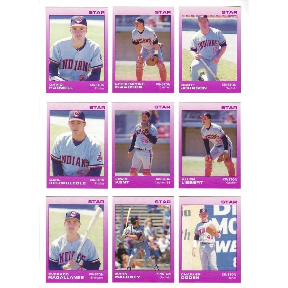 1988 Star Kinston Indians MLB Team Set Joey (Albert) Belle CLEVELAND